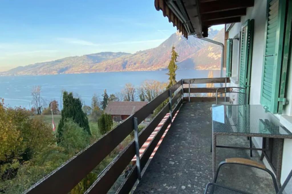 Lakeview Studio Krattigen Exteriör bild